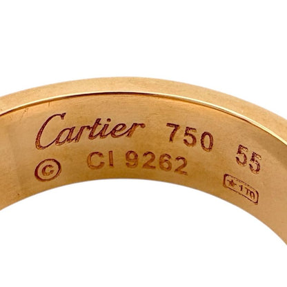 Cartier Love Ring Size 15 18k Gold 18K Pink Gold Ladies Cartier Preowned Cartier