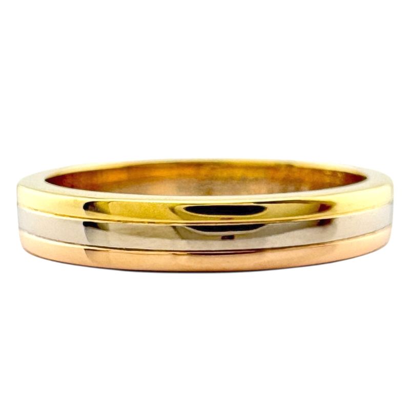 Cartier Louis Cartier Vendome Ring Size 15.5 18k Gold 18K Yellow Gold Ladies