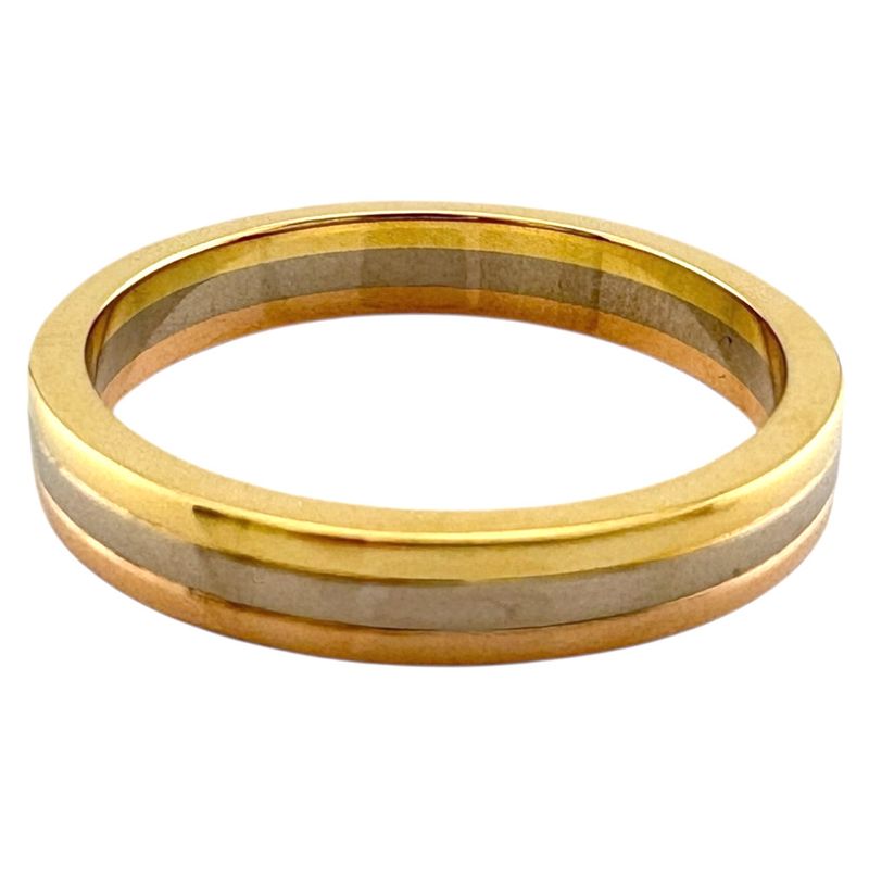 Cartier Louis Cartier Vendome Ring Size 15.5 18k Gold 18K Yellow Gold Ladies