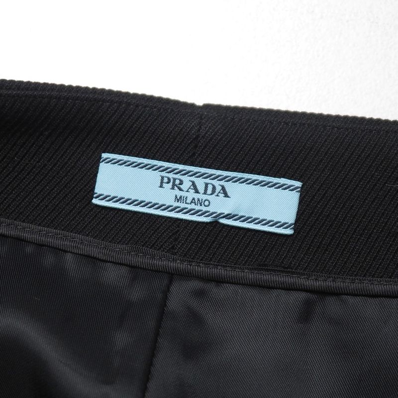 2023 Prada Long Skirt Size 44s Tight Skirt Black 20251125 Ra6712