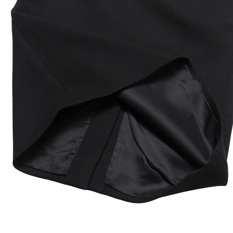 2023 Prada Long Skirt Size 44s Tight Skirt Black 20251125 Ra6712