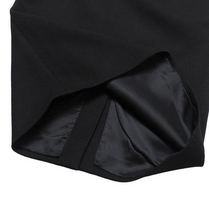 2023 Prada Long Skirt Size 44s Tight Skirt Black 20251125 Ra6712
