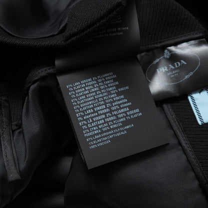 2023 Prada Long Skirt Size 44s Tight Skirt Black 20251125 Ra6712