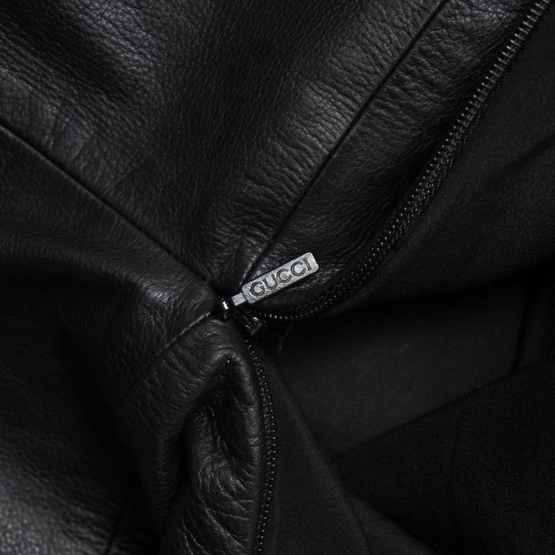 Gucci Long Skirt Size 40 Studded Leather Flared Skirt Made in Italy 20251125