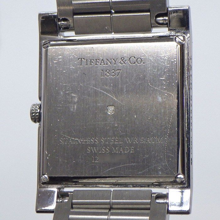 Tiffany & Co Tiffany & Co Watch Makers 67460413 4 Point Diamond Index Square