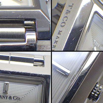 Tiffany & Co Tiffany & Co Watch Makers 67460413 4 Point Diamond Index Square
