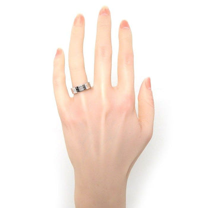 Cartier Ring Tank Francaise 18k White Gold #53