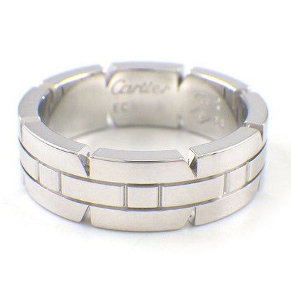 Cartier Ring Tank Francaise 18k White Gold #53