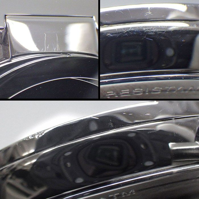 Gucci Watch Interlocking G 133.3 Ya133307 GG Sunray Black Dial SS Quartz Analog