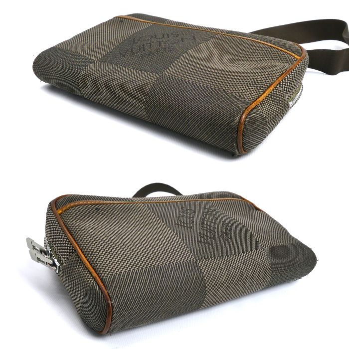 Louis Vuitton Acrobat Body Bag Damier Geant Brown Taille M93619 Ar5110 Men's