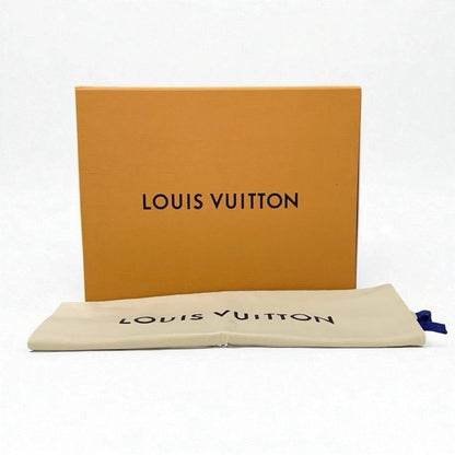 Louis Vuitton Moonlight Line Boots Short Shoes Satin Black White Dot Belt