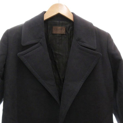 Loewe Spring Coat Chester Coat Big Color Cotton Suede Buttonless Charcoal Gray