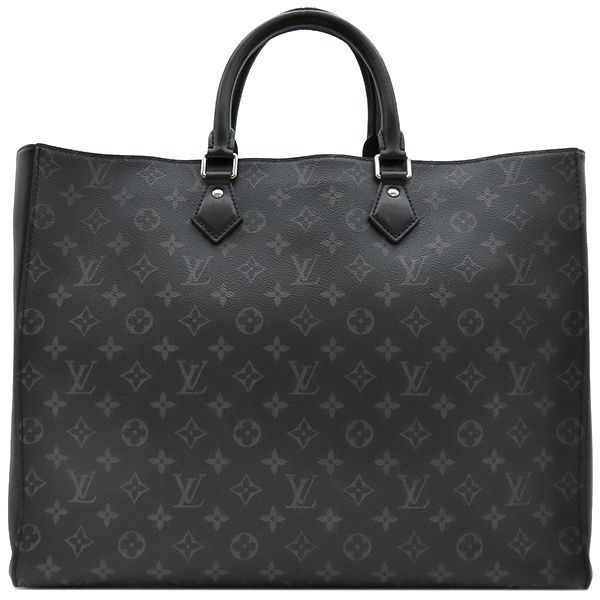 Louis Vuitton Tote Bag Grand Sac Monogram Canvas Monogram Eclipse Canvas