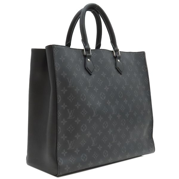Louis Vuitton Tote Bag Grand Sac Monogram Canvas Monogram Eclipse Canvas