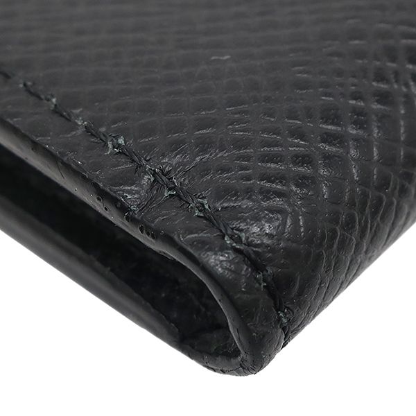 Louis Vuitton Coin Case Porte Monet Jules Taiga Ardoise Silver Hardware Black