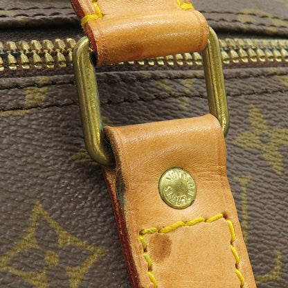 Louis Vuitton Boston Bag Keepall 55 Monogram Canvas Monogram Gold Hardware