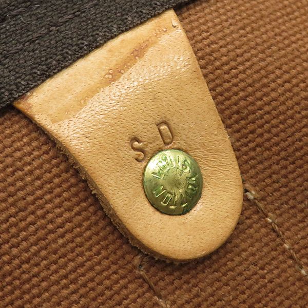 Louis Vuitton Boston Bag Keepall 55 Monogram Canvas Monogram Gold Hardware