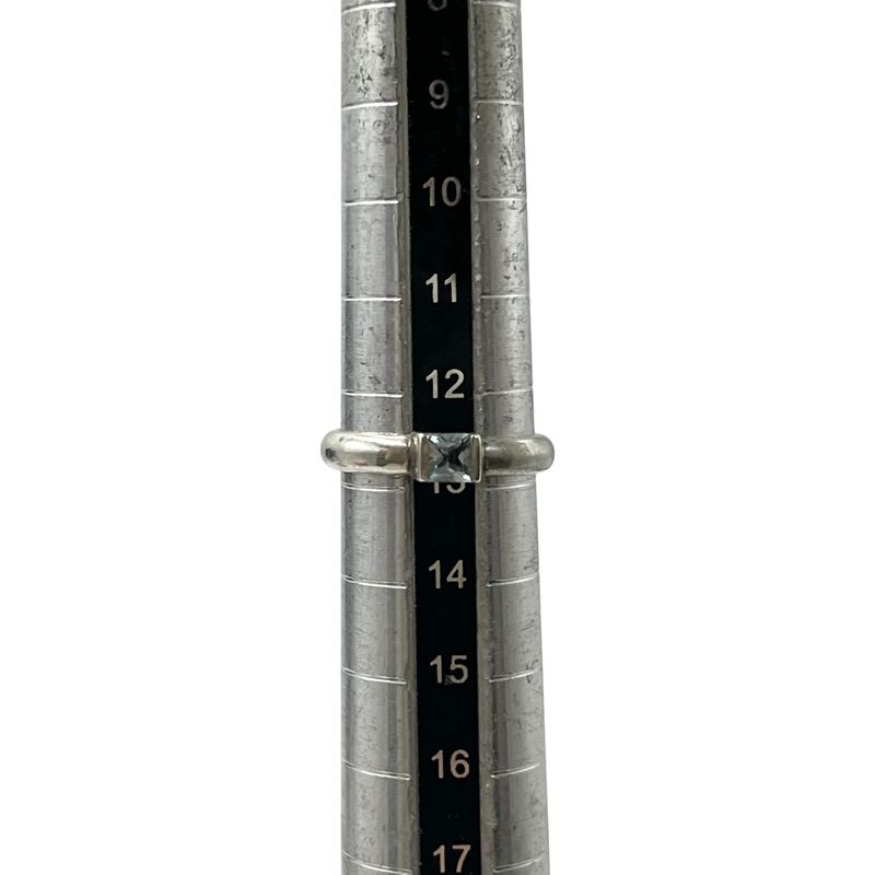 Tiffany & Co Tiffany & Co Ring Rhinestone Ring Sv925 # 13 Unisex