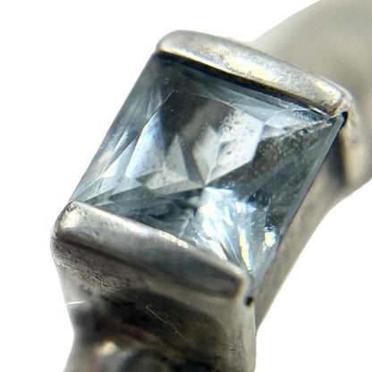 Tiffany & Co Tiffany & Co Ring Rhinestone Ring Sv925 # 13 Unisex