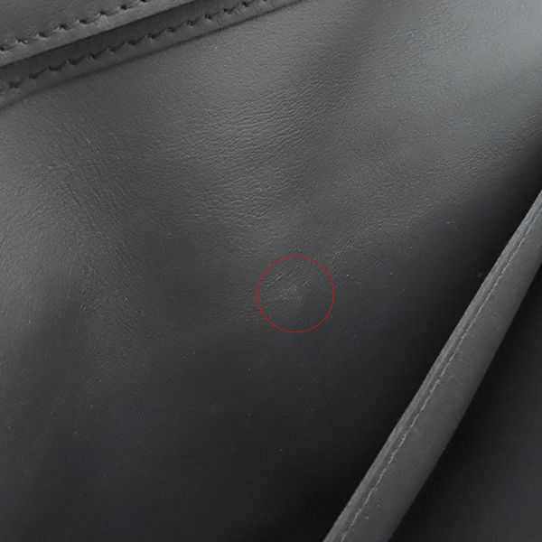 Louis Vuitton Long Wallet Portefeuille Blaza Nm Grain Leather Black Matte Black