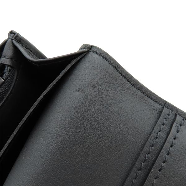 Louis Vuitton Long Wallet Portefeuille Blaza Nm Grain Leather Black Matte Black