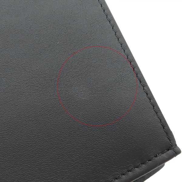 Louis Vuitton Long Wallet Portefeuille Blaza Nm Grain Leather Black Matte Black