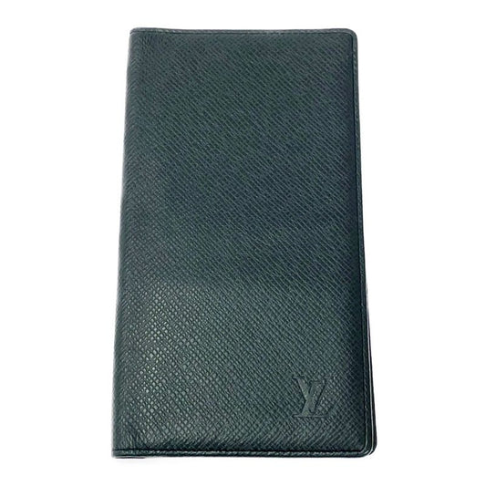 Louis Vuitton M30392 Taiga Porte Barrule Carte Cles Di Black 504771 Long Wallet
