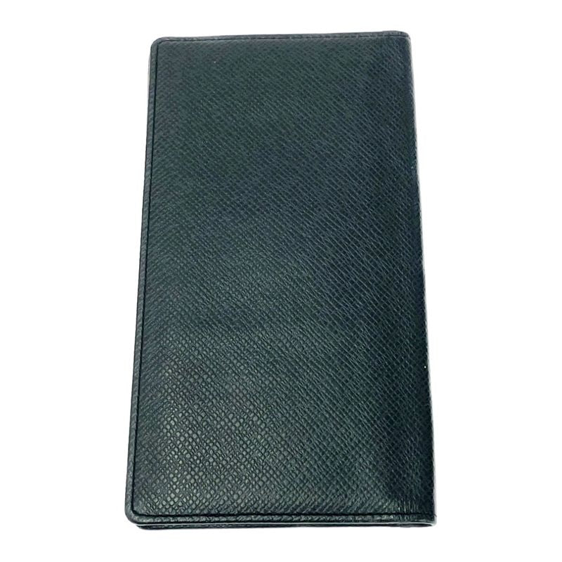 Louis Vuitton M30392 Taiga Porte Barrule Carte Cles Di Black 504771 Long Wallet