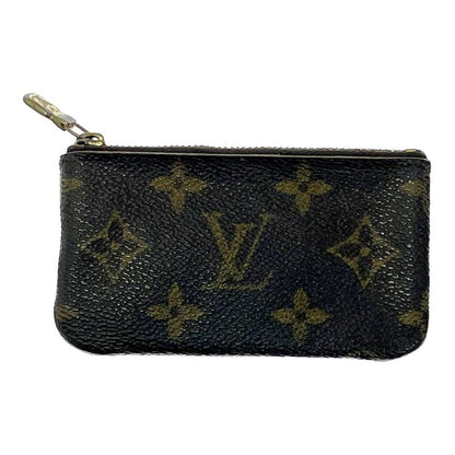 Louis Vuitton M62650 Monogram PVC Pochette Cles Coin Case Brown 504744 Coin Case