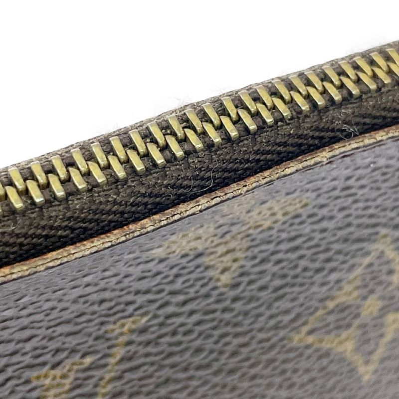 Louis Vuitton M62650 Monogram PVC Pochette Cles Coin Case Brown 504744 Coin Case