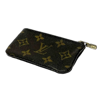 Louis Vuitton M62650 Monogram PVC Pochette Cles Coin Case Brown 504744 Coin Case