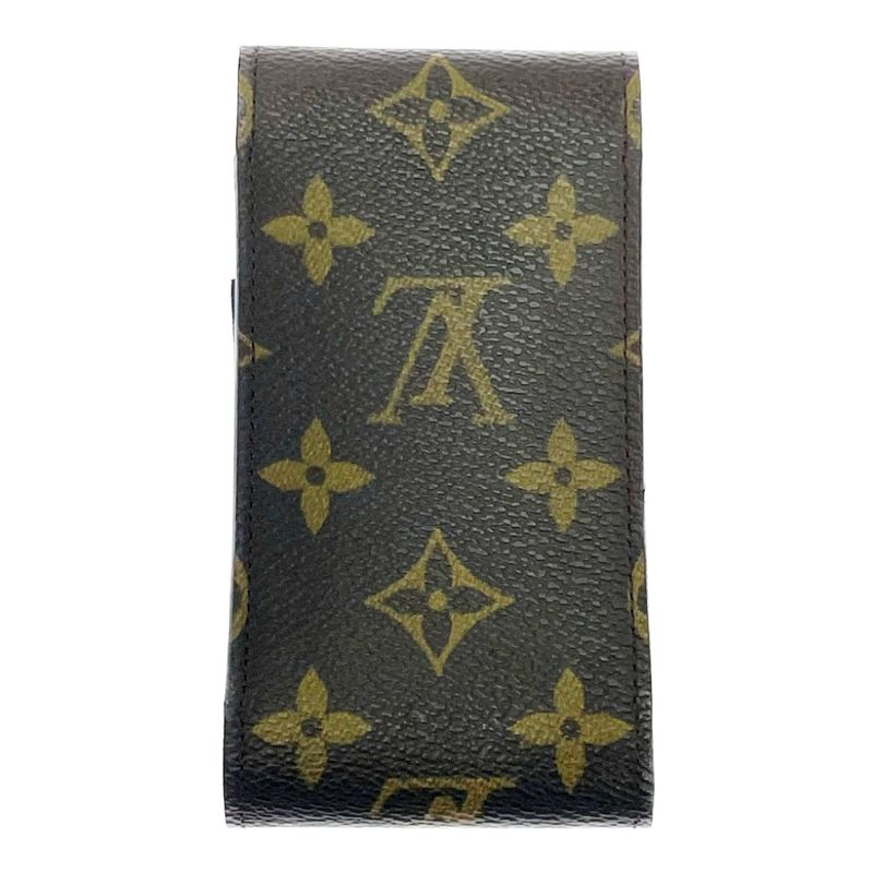 Louis Vuitton M63024 Monogram PVC Etuis Cigarette Case Brown 495842