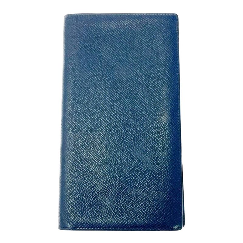 Hermes Epson Mc2 Fleming Long Wallet in Navy with Box Engraved X 504369 Long