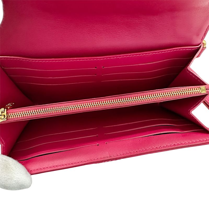 Louis Vuitton Wallets Ladies Brand Long Wallet Leather New Wave Long Wallet