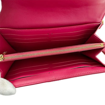 Louis Vuitton Wallets Ladies Brand Long Wallet Leather New Wave Long Wallet