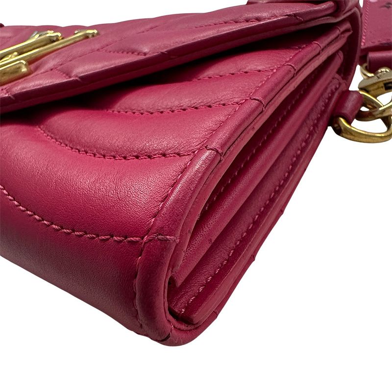 Louis Vuitton Wallets Ladies Brand Long Wallet Leather New Wave Long Wallet