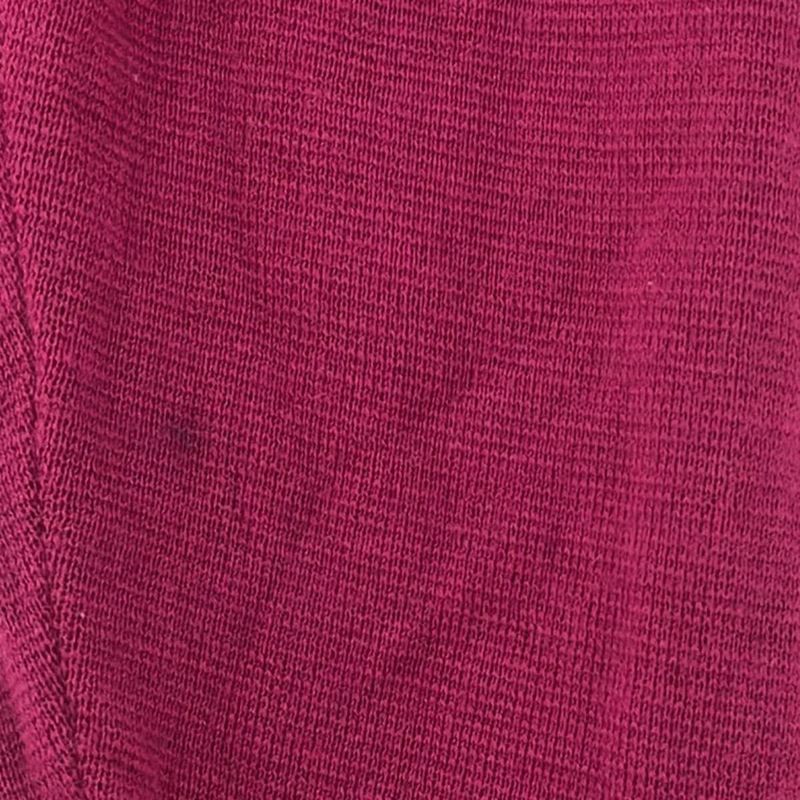 Yves Saint Laurent Dress Size M Women Pink Crew Neck Long Sleeves Knit Knee