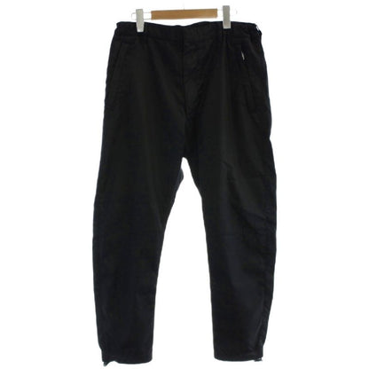 Prada Re-Nylon Trouser Pants Triangle Plate Draw Cord Bottoms 48 Black Sph66s2021