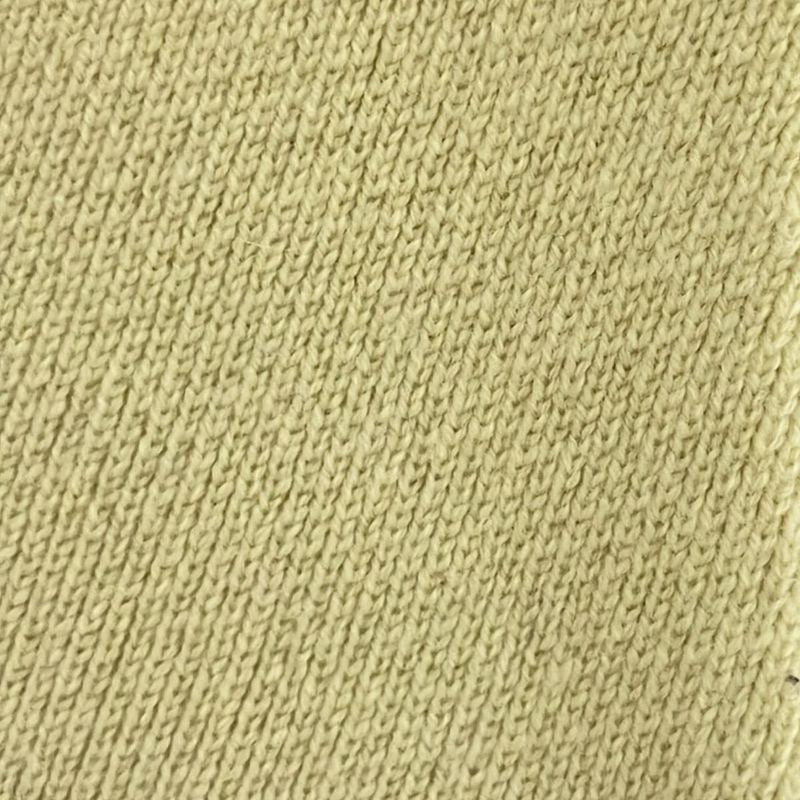 Hermes Long Sleeve Sweater Size 34 S Women 2h2661d1 Yellow Green High Neck