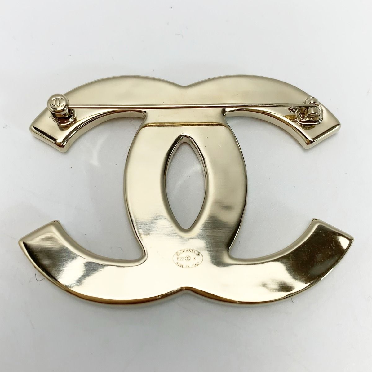 Chanel Cocomark Pink X Black Brooch Accessories