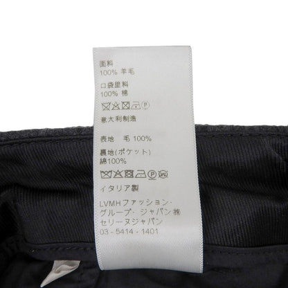 Celine 2p240921c 100% Wool Two Pleats New Wave Long Pants Slacks Grey 36 Made