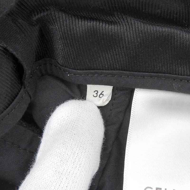 Celine 2p240921c 100% Wool Two Pleats New Wave Long Pants Slacks Grey 36 Made