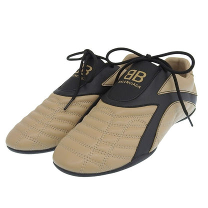 Balenciaga 617540 Zen Sneaker Low Cut Sneakers Shoes Beige Black 27 with Box