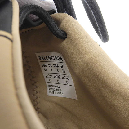 Balenciaga 617540 Zen Sneaker Low Cut Sneakers Shoes Beige Black 27 with Box