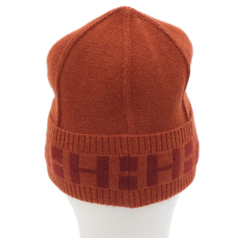 Good Quality Hermes 100% Cashmere Margiela Period Repeat H Logo Knit Hat