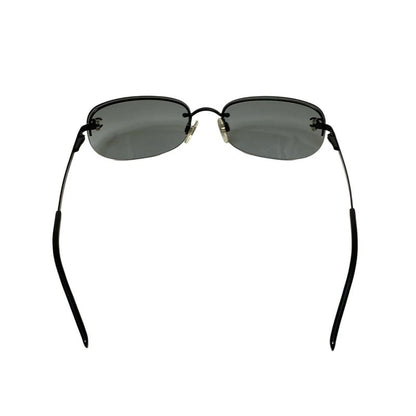 Chanel Sunglass Es 4099 Black and Dark Gray Coco Mark