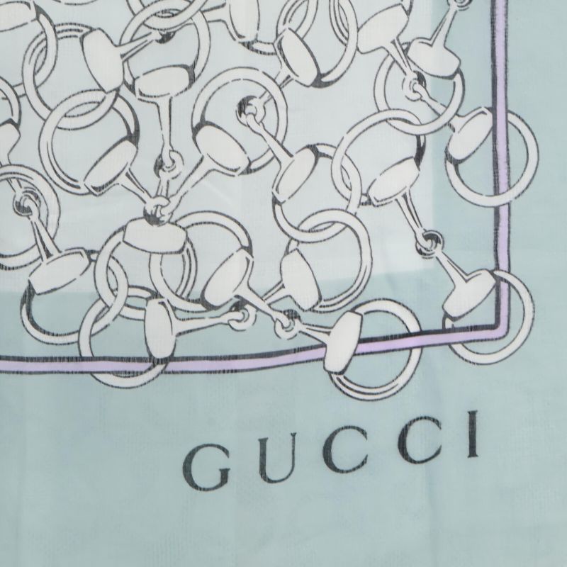 Gucci Silk Cotton with Horsebit Pattern