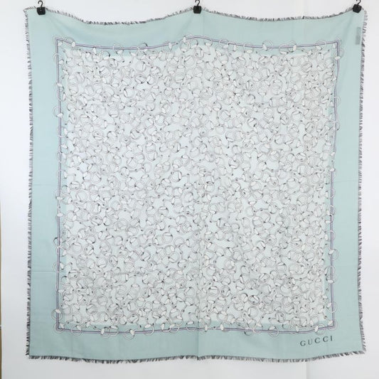 Gucci Silk Cotton with Horsebit Pattern