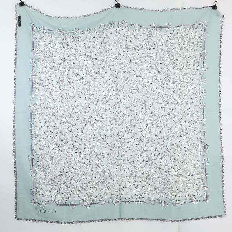 Gucci Silk Cotton with Horsebit Pattern