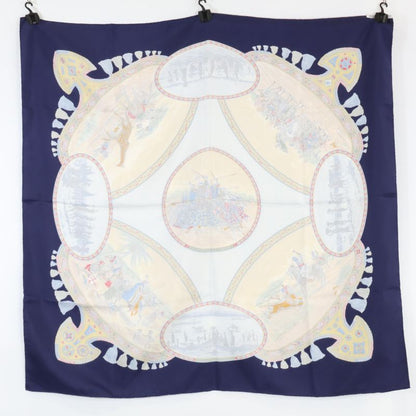 Hermes Cavaliers Peuls Poole's Horsemen Silk Carré 90